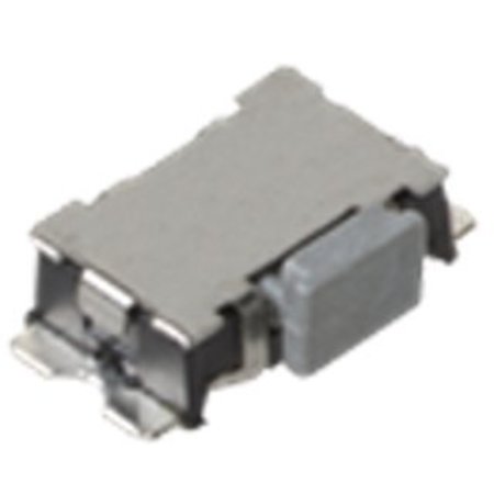 C&K COMPONENTS Keypad Switch, 1 Switches, Spst, Momentary-Tactile, 0.05A, 32Vdc, 2.5N, Solder Terminal, Surface KSS221GLFS